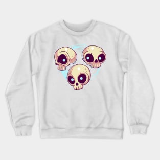 Kawaii Skull Crewneck Sweatshirt